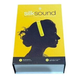 Yellow Wireless Lifestyle Headphones new